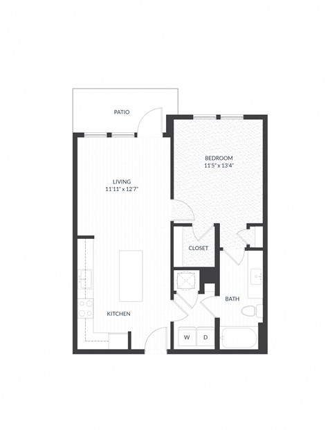floor plan photo of the nexus lakeside in flower mound, tx